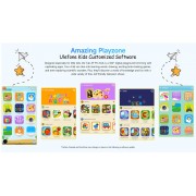 ULEFONE tablet Tab A9 Pro Kids, 8.68", 4/128GB, 4G, Android 15, 5040mAh, ροζ