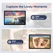 DOOGEE tablet Tab A9 Pro με πληκτρολόγιο/ποντίκι/στυλό αφής/θήκη, 10.1", 4/128GB, Android 15, 6580mAh, μπλε