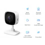 TP-LINK smart camera Tapo-C100 Full HD, Motion Detection, WiFi, Ver. 1.0