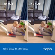 TP-LINK smart camera Tapo C260, 4K, WiFi, two-way audio, Pan/Tilt , Ver. 1.0
