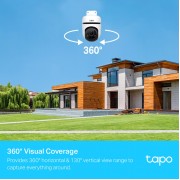 TP-LINK smart κάμερα Tapo C500, 1080p, PTZ, Wi-Fi, IP65, Ver. 1.0