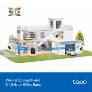TP-LINK smart camera Tapo C560WS, 4K, IP66, Wi-Fi 6, two-way audio, Ver. 1.0