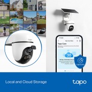 TP-LINK smart ηλιακή κάμερα Tapo C610 KIT, 2K/3MP, WiFi, PTZ, SD, IP65, EU/1.0