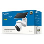 TP-LINK smart ηλιακή κάμερα Tapo C660 KIT, 4K/8MP, WiFi, PTZ, SD, IP65, EU/1.0