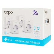 TP-LINK smart αντάπτορας ρεύματος TAPO-P100, Wi-Fi, ΒΤ, 4τμχ, Ver. 1.0