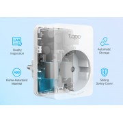 TP-LINK smart αντάπτορας ρεύματος TAPO-P100, Wi-Fi, bluetooth, Ver. 1.0