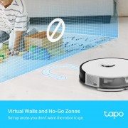 TP-LINK ρομποτική σκούπα Tapo RV30, LiDAR & Gyro, 4200Pa, Ver 1.2