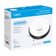 TP-LINK ρομποτική σκούπα Tapo RV30, LiDAR & Gyro, 4200Pa, Ver 1.2