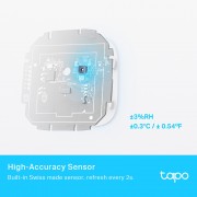 TP-LINK smart θερμόμετρο & υγρασιόμετρο Tapo T315, -20~60 °C, Ver 1.0