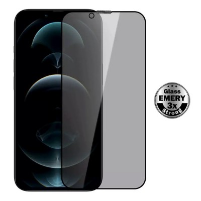 POWERTECH tempered glass Emery Private 5D TGC-0777 για iPhone 14 Plus, full glue