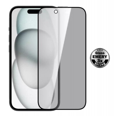 POWERTECH tempered glass Emery Private 5D TGC-0801 για iPhone 17 Air, full glue