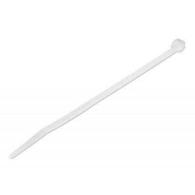 POWERTECH δεματικά καλωδίων TIES-049, 250x3.6mm, λευκά, 100τμχ