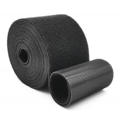 POWERTECH ταινία τύπου velcro TIES-079, 48mm, 3m, μαύρη