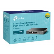 TP-LINK desktop switch TL-SG1005P-PD, 5x Gigabit θύρες, PoE+, UN/1.0