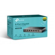 TP-LINK Easy Smart Switch TL-SG108E, 8-port 10/100/1000Mbps, Ver 6.0