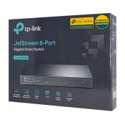 TP-LINK JetStream smart switch TL-SG2008, 8-Port Gigabit, Ver. 3.0