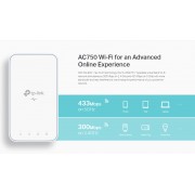 TP-LINK Powerline ac Wi-Fi Kit TL-WPA7517, AV1000 Gigabit, Ver. 1.0