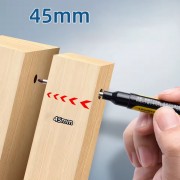 Ανεξίτηλος μαρκαδόρος σημαδέματος TOOL-0098 με μακριά μύτη, 45mm, μαύρος, 2τμχ