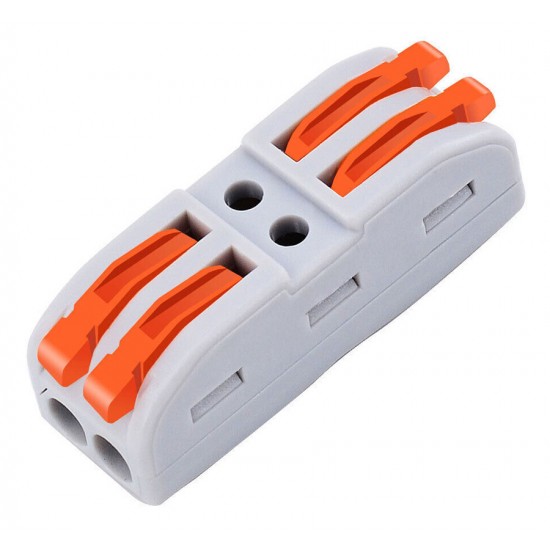 POWERTECH κλέμα σύνδεσης καλωδίων TOOL-0103, 2pin προς 2pin, 10τμχ POWERTECH κλέμα σύνδεσης καλωδίων TOOL-0103, 2pin προς 2pin, 10τμχ