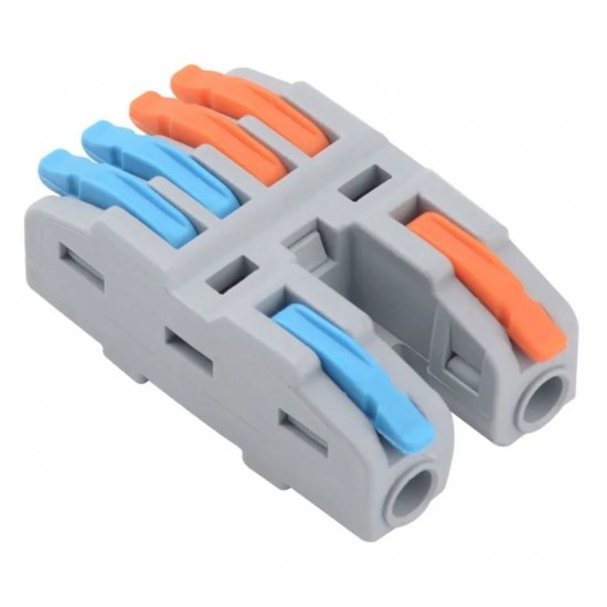 POWERTECH κλέμα σύνδεσης καλωδίων TOOL-0107, 4pin προς 2pin, 5τμχ POWERTECH κλέμα σύνδεσης καλωδίων TOOL-0107, 4pin προς 2pin, 5τμχ