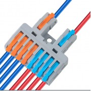 POWERTECH κλέμα σύνδεσης καλωδίων TOOL-0109, 8pin προς 2pin, 5τμχ POWERTECH κλέμα σύνδεσης καλωδίων TOOL-0109, 8pin προς 2pin, 5τμχ