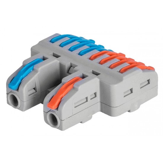 POWERTECH κλέμα σύνδεσης καλωδίων TOOL-0109, 8pin προς 2pin, 5τμχ POWERTECH κλέμα σύνδεσης καλωδίων TOOL-0109, 8pin προς 2pin, 5τμχ