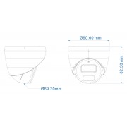 LONGSE υβριδική κάμερα TP1BTHC500FKERC, 2.8mm, 5MP, AOC, IR έως 30m