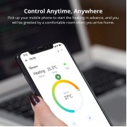SONOFF smart θερμοστατική βαλβίδα για καλοριφέρ TRVZB, M30x1.5, 48x76mm, 6-28°C