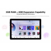 DOOGEE tablet U9, 10.1", 3/64GB, Android 13, 5060mAh, γκρι
