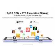 DOOGEE tablet U9, 10.1", 3/64GB, Android 13, 5060mAh, γκρι