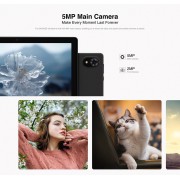 DOOGEE tablet U9, 10.1", 3/64GB, Android 13, 5060mAh, γκρι