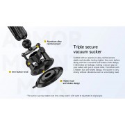 ULEFONE βάση tablet αυτοκινήτου UAN02 για ταμπλό, μαύρη