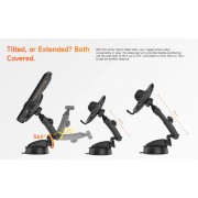 ULEFONE βάση smartphone αυτοκινήτου UAN15 για ταμπλό, 58-100mm x 120mm, μαύρη