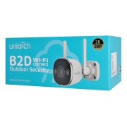 UNIARCH smart κάμερα UHO-B2D-M3F3D, 3MP, WiFi, SD, IP67