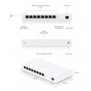 UBIQUITI router UISP-R, 8x Gigabit Ethernet Θύρες, 1000Mbps, PoE 30W