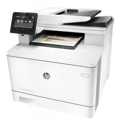HP used εκτυπωτής LaserJet Pro M477fdw, color, MFP, WiFi, χωρίς toner