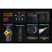 ULEFONE ενδοσκοπική κάμερα E03 για uSmart βύσμα, 1MP, IP67