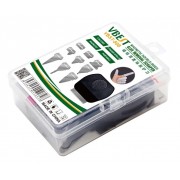 BEST εργαλείο αφαίρεσης κόλλας VBST-80B με 9x λεπίδες & 5x finger sleeves, για επισκευές κινητών