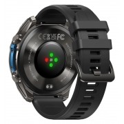 ZEBLAZE smartwatch Vibe 8 με φακό, heart rate, 1.43" AMOLED, 5 ΑΤΜ, MIL-STD-810H, μαύρο