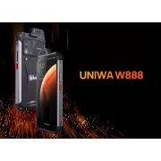 UNIWA smartphone W888, 6.3" HD+, 4/64GB, ηχείο 2W, Atex Zone 2, IP68, μαύρο
