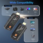VRRIIS HDMI σύστημα ασύρματης μετάδοσης βίντεο WL087 Mini, 1080p, 2.4/5GHz, έως 350m