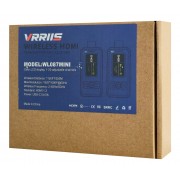 VRRIIS HDMI σύστημα ασύρματης μετάδοσης βίντεο WL087 Mini, 1080p, 2.4/5GHz, έως 350m