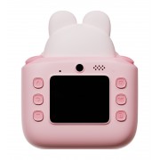 WOWKIDS παιδική φωτογραφική μηχανή K64 με εκτυπωτή, 26MP, 2", ροζ