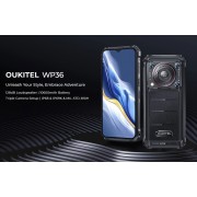 OUKITEL smartphone WP36, 6.52", 8/128GB, IP68/IP69K, 10600mAh, μαύρο