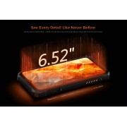 OUKITEL smartphone WP53 με ηχείο 3W, 6.52", 8/128GB, 11000mAh, IP68/IP69K/MIL-STD-810H, μαύρο