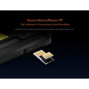 OUKITEL smartphone WP53 με ηχείο 3W, 6.52", 8/128GB, 11000mAh, IP68/IP69K/MIL-STD-810H, μαύρο