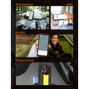 OUKITEL smartphone WP53 με ηχείο 3W, 6.52", 8/128GB, 11000mAh, IP68/IP69K/MIL-STD-810H, μαύρο