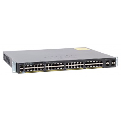 CISCO used Switch Catalyst WS-C2960X-48FPS-L, 48x 10/100/1000 POE+