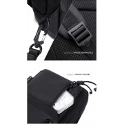 ARCTIC HUNTER τσάντα Crossbody XB00526 με θήκη tablet, 3L, γκρι