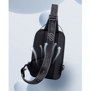 ARCTIC HUNTER τσάντα Crossbody XB00541, με θήκη tablet, 4L, μαύρη